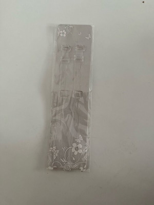 Transparent bra straps new in packaging