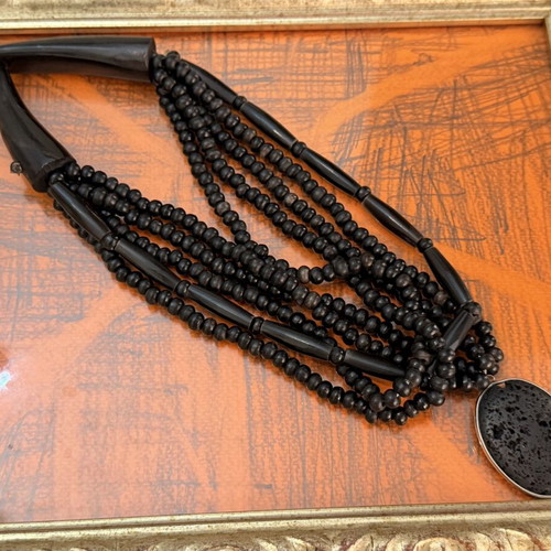 Vintage Large Bone Necklace new