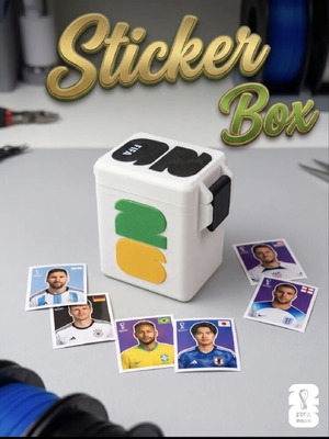 FIFA World Cup 2026 Sticker Box Compact Edition new