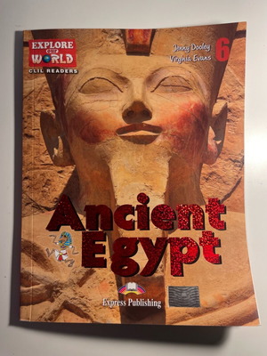 Ancient Egypt book new for children's English learning
