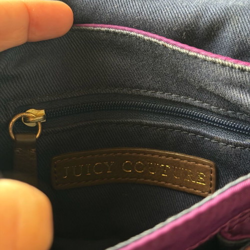 Juicy Couture bag purple like new, crossbody