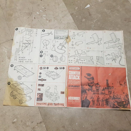 Matchbox PK-1001 Counter Attack manual used
