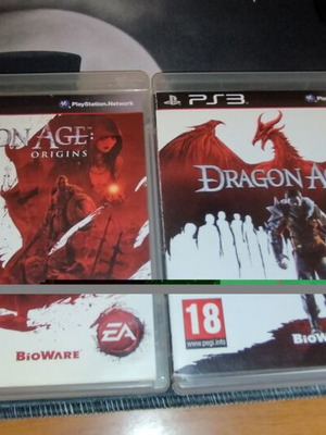 Dragon Age Origins and Dragon Age II PS3 games