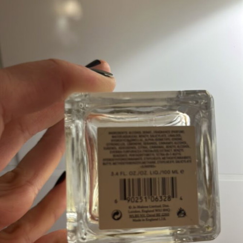 Jo Malone Honeysuckle and Davana 100ml perfume used