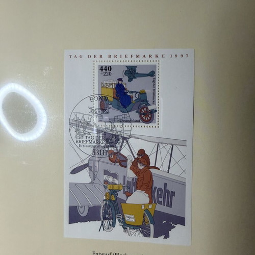 Deutsche Post philatelic sheets 1995–1997 like new, Germany