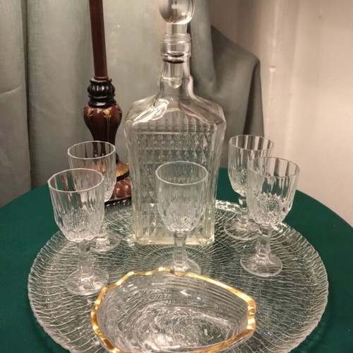 Liqueur set like new, 8 pieces