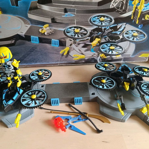 Playmobil Top Agents set with extra vehicle used