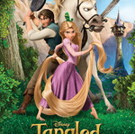 Tangled Disney poster like new