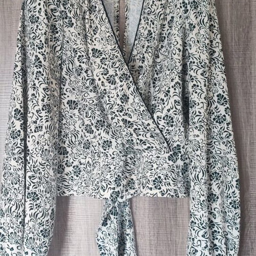 BSB floral wrap shirt new multicolor