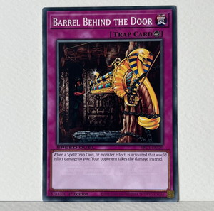 Barrel Behind the Door - Trap Card Yu-Gi-Oh