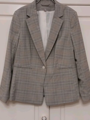 H&M women's jacket new, gray, size L