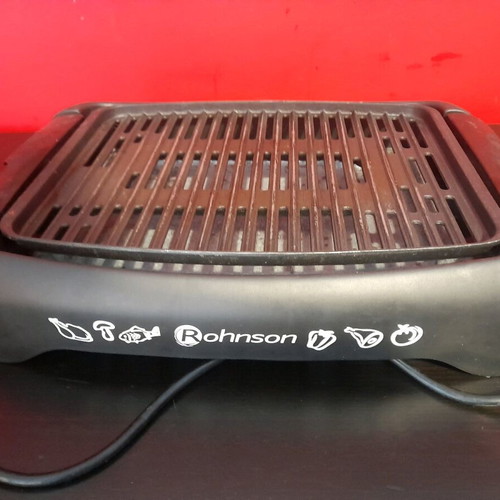 Rohnson electric grill plate used 2200W 40x30cm