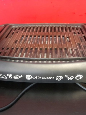 Rohnson electric grill plate used 2200W 40x30cm