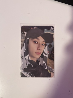 Stray Kids Bang Chan Hiptape Skzhop photocard Accordion Ver.