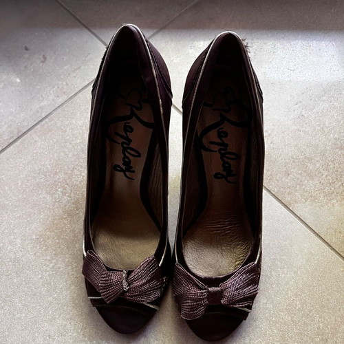 Replay heels like new, size 39, beige and brown