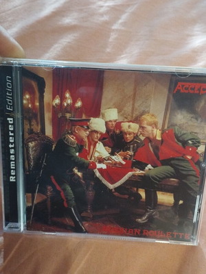 Accept Russian Roulette CD remastered edition like new, metal
