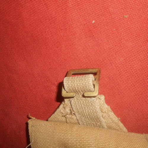 British Army WWII 1940 P37 Canvas Ammunition Pouch used