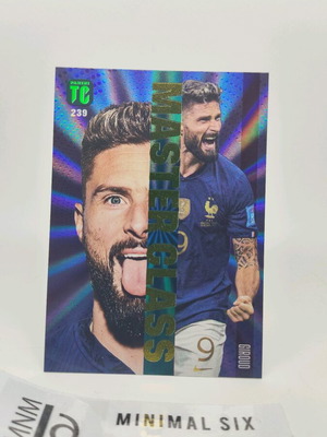 Συλλεκτική κάρτα Giroud Master Class σαν καινούργιο, France Panini Top Class