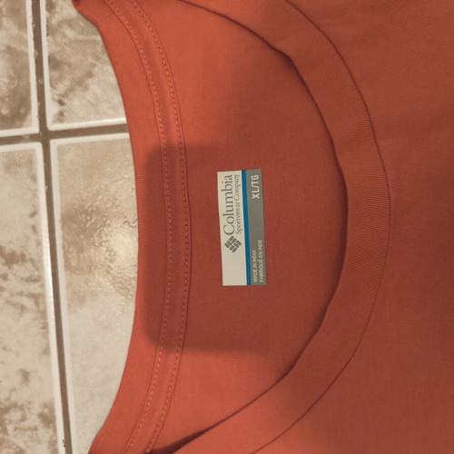 Columbia T-shirt XL new, orange