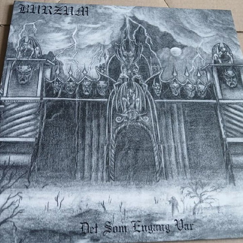 Burzum Det Som Engang Var LP λευκό βινύλιο σαν καινούργιο