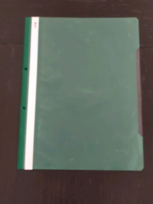 Folder like new, one piece