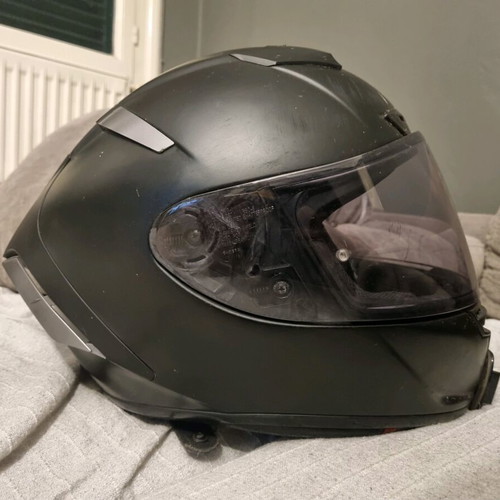 Shoei X Spirit 3 Small used helmet with tinted visor
