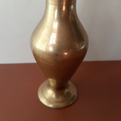 Vintage brass vase 20cm height, like new