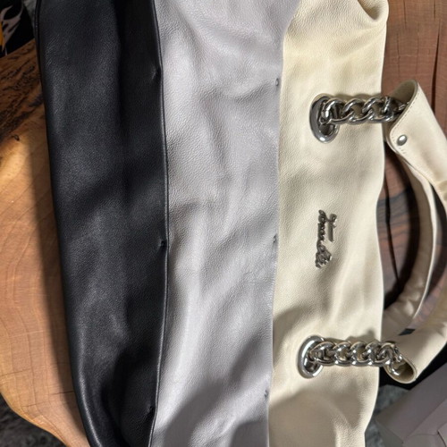 Toska blu bag and wallets set like new, white and gray