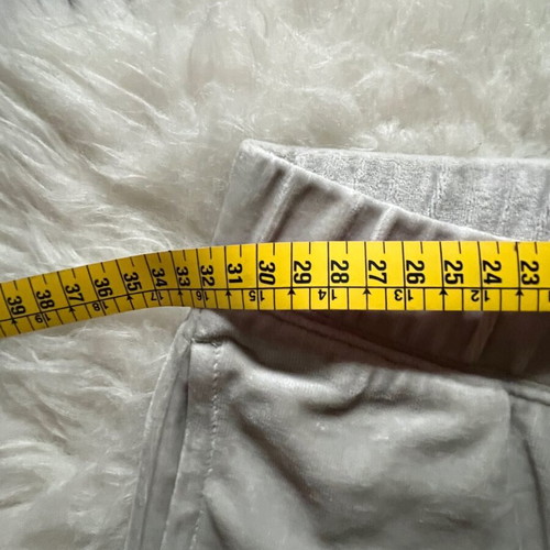 Velvet joggers H&M beige champagne XS like new