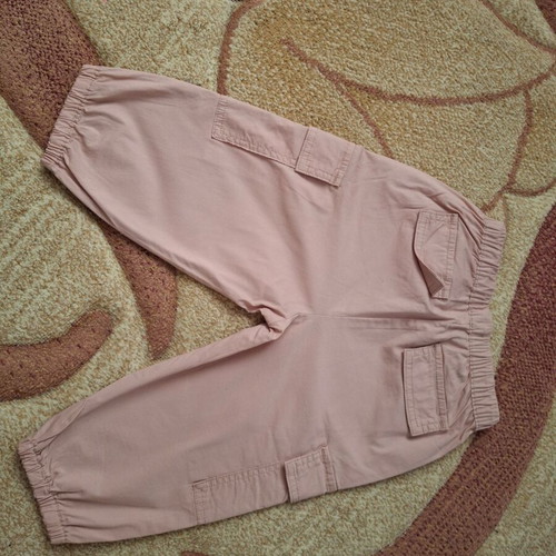 Clothes for 2-year-old girl like new, pack of 3 pants and cardigan