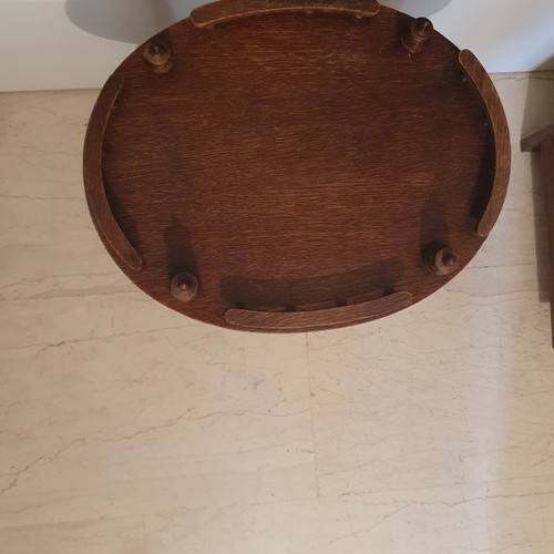 Table with wheels used, height 65cm
