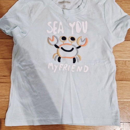 Orchestra clothing set for 1.5 years like new, turquoise