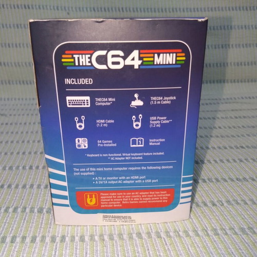 C64 Mini console new, sealed