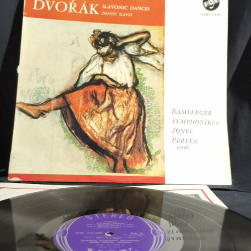 Dvorak Slavonic Dances and Brahms Hungarian Dances vinyl used
