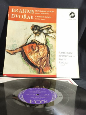 Dvorak Slavonic Dances and Brahms Hungarian Dances vinyl used