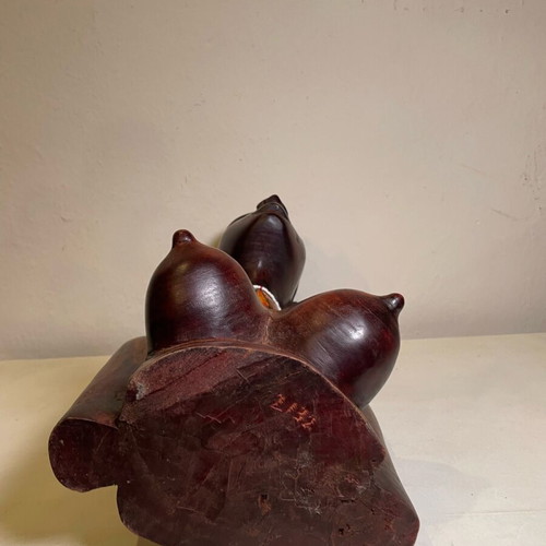 African Statue used, handmade with minor defect