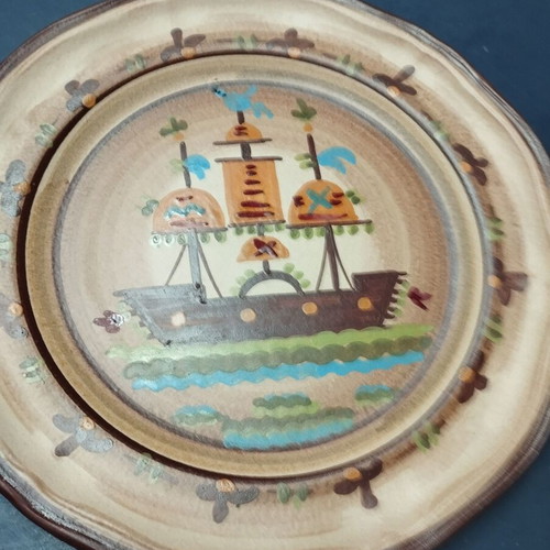 Decorative plate used