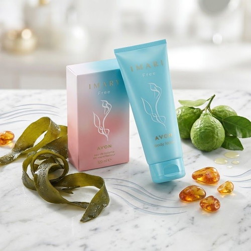 Avon Imari Free women's perfume and body lotion set
