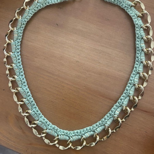 Necklace worn twice