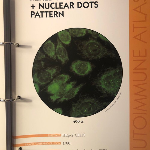 Autoimmune Diseases Atlas book used