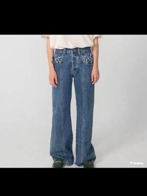 Παντελόνι Nadia Rapti μαύρο καινούργιο, μέγεθος Ν 25