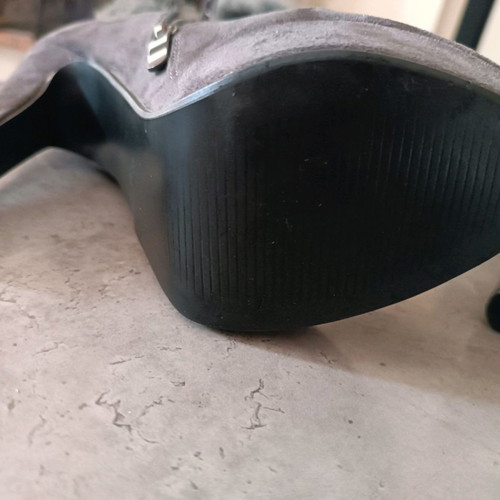 Booties size 38 like new with 13cm heel and 3cm platform