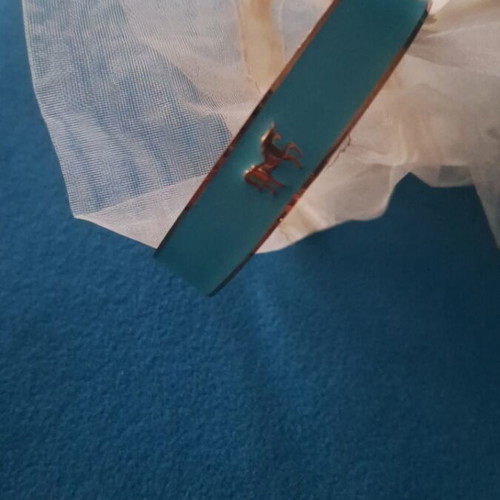 Loisir vintage bracelet like new, blue