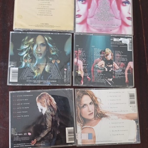 Anna Vissi CD collection pack of 6 albums like new