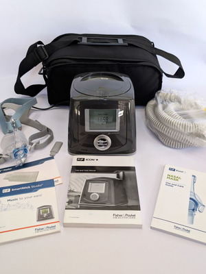 Fisher & Paykel ICON Plus Auto CPAP σαν καινούργιο με μάσκα Eson 2