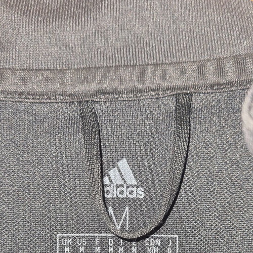 Adidas jacket medium black and white like new with side pockets