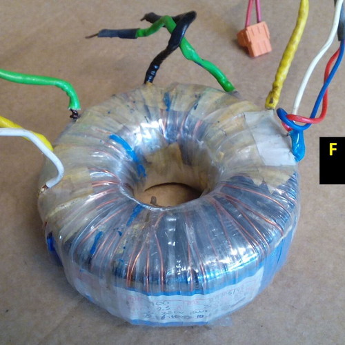 Toroidal transformer primary 300 VA 230 V used