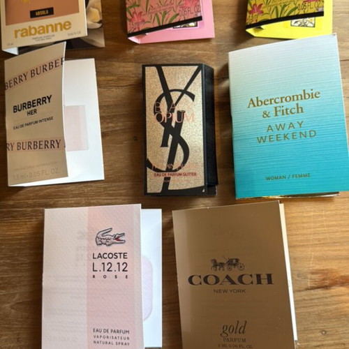 Perfumes new, 5 mini testers all together