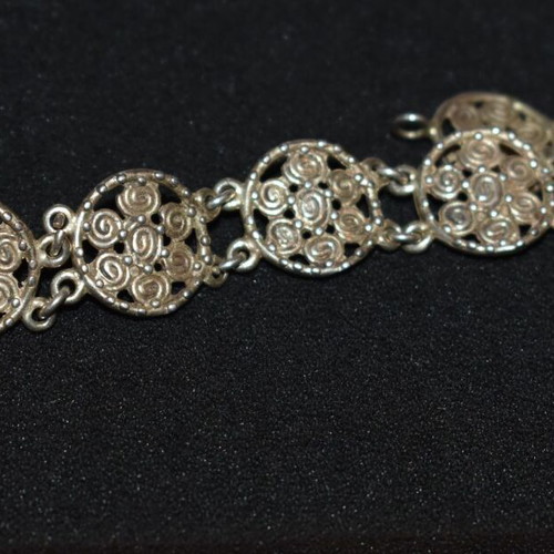 Vintage silver bracelet used