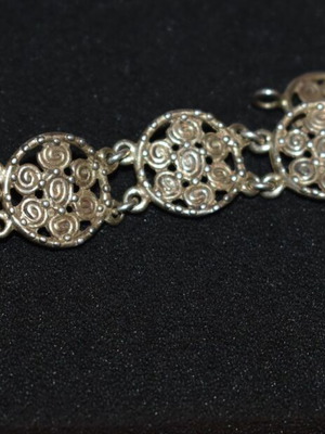 Vintage silver bracelet used